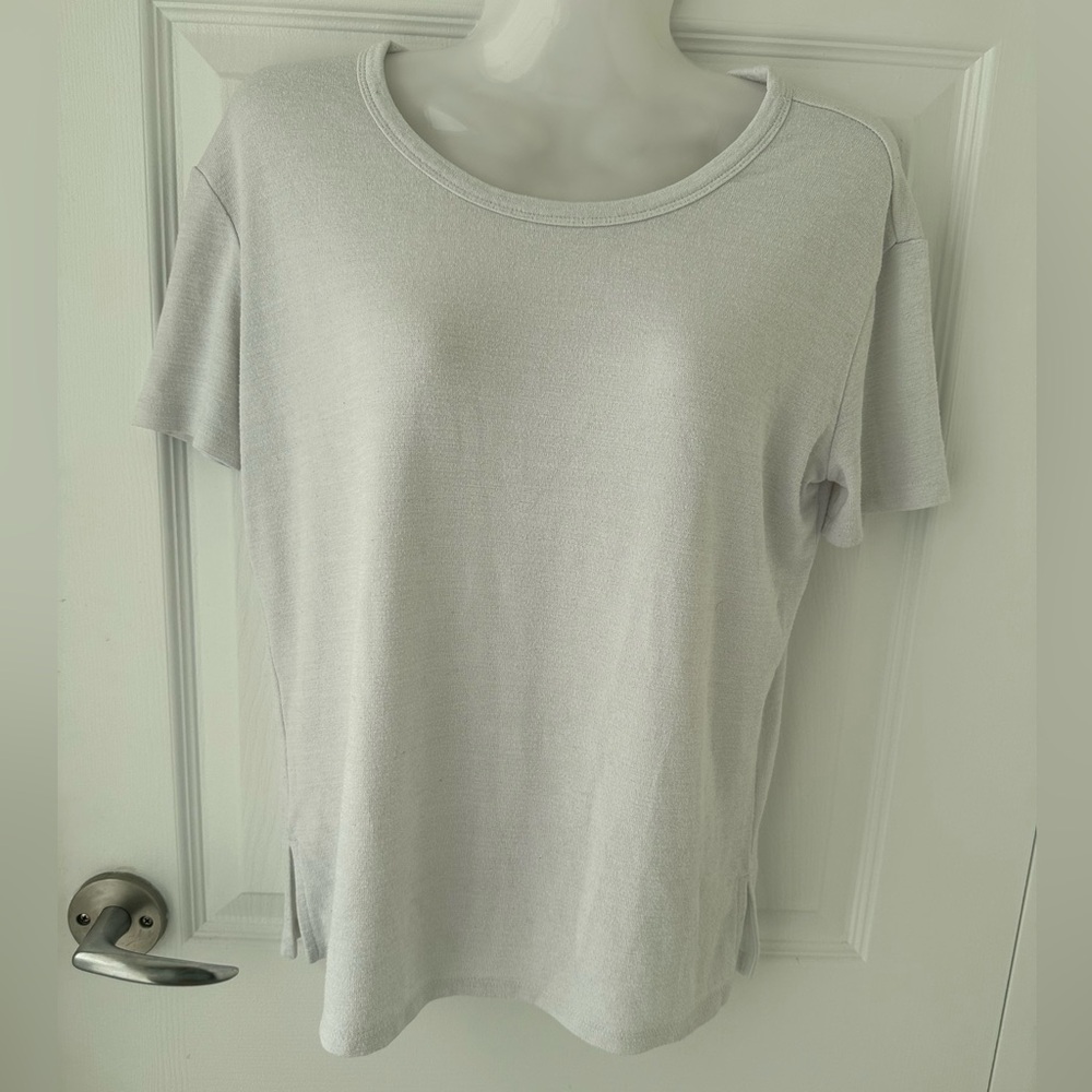 Aritzia Wilfred Free Classic White Cotton T-Shirt XS